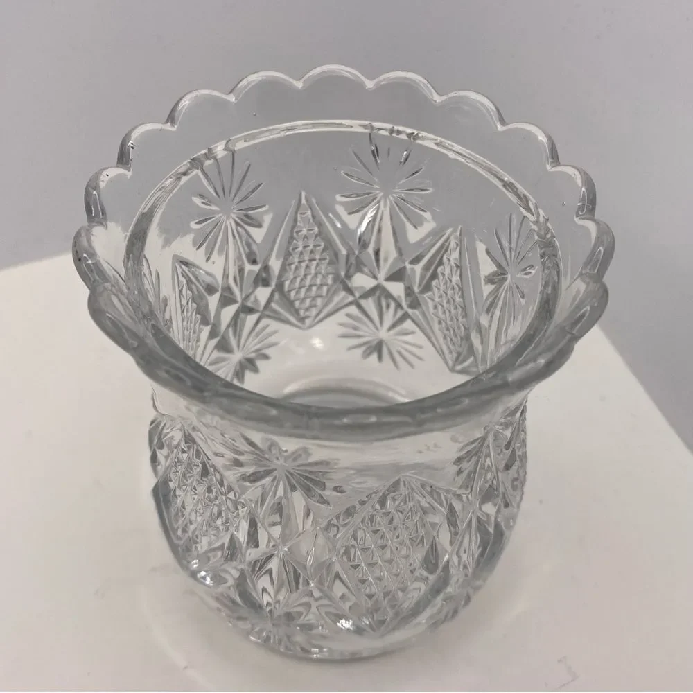 Vintage Westmoreland Glass Clear Spooner Pressed Glass
